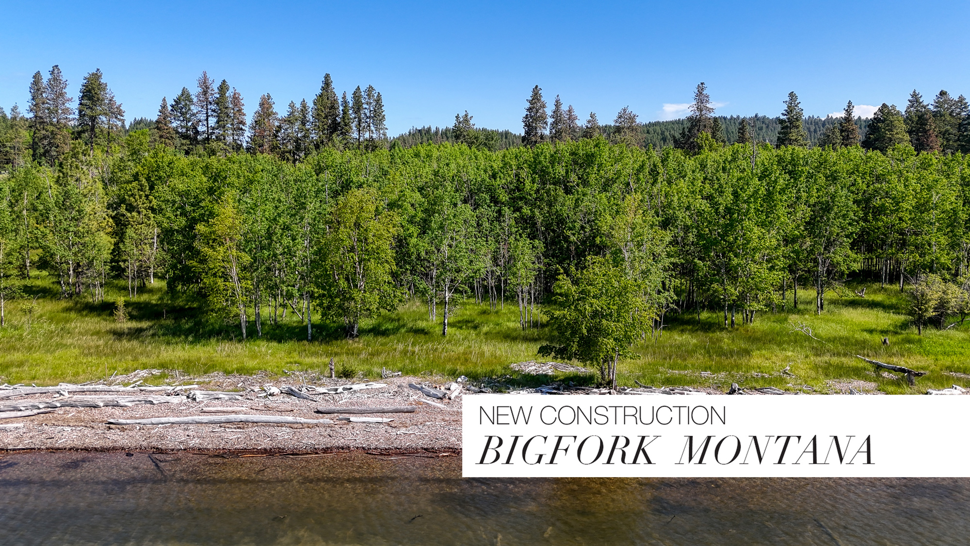 Custom Home Build in Bigfork Montana