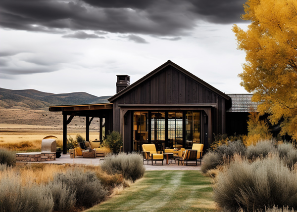 Montana luxury homes, Whitefish custom homes, modern rustic design Montana